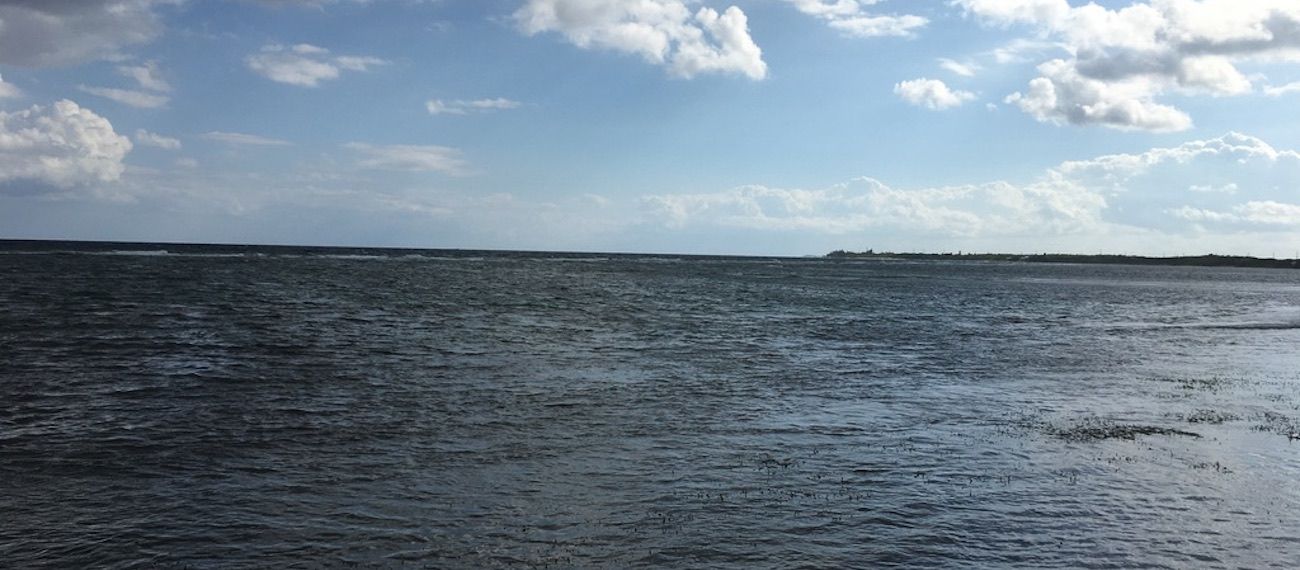 Sea Caribbean sea -  a bit dark