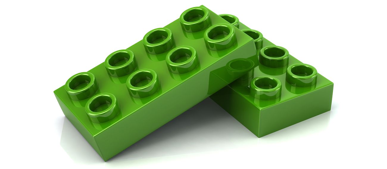 green lego